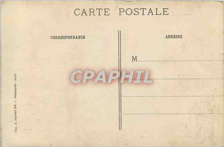 CPA Pont a Mousson Maison bombardee Militaria — Rückseite