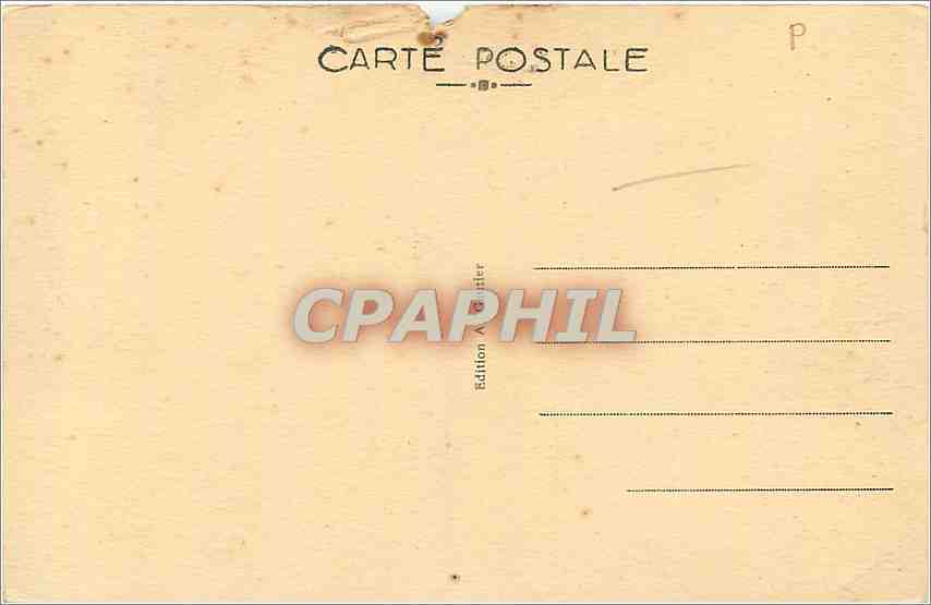 CPA Pre en Pail Mayenne Vue sur l'Abside de l'Eglise  — Back