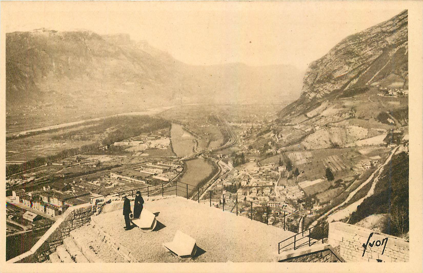 CPA Grenoble Isere Vallees du Drac et de l'Isere 