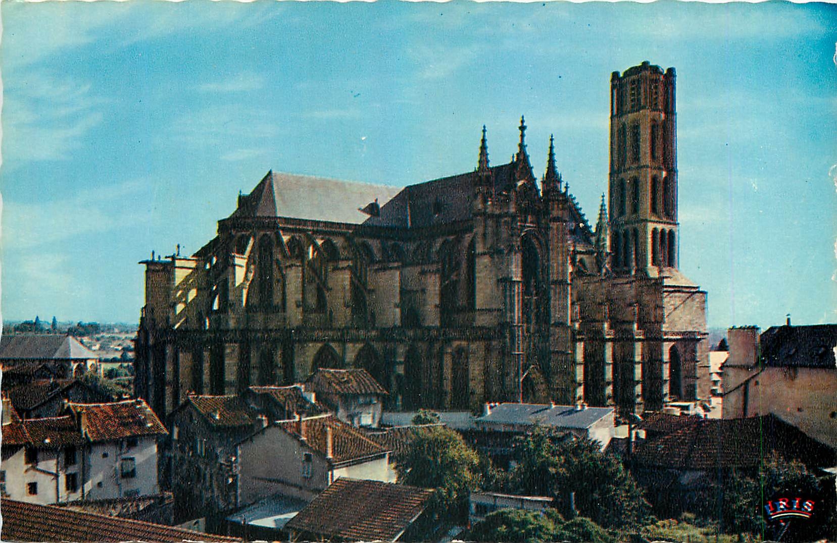 CPM Limoges Haute Vienne La Cathedrale Saint Etienne 