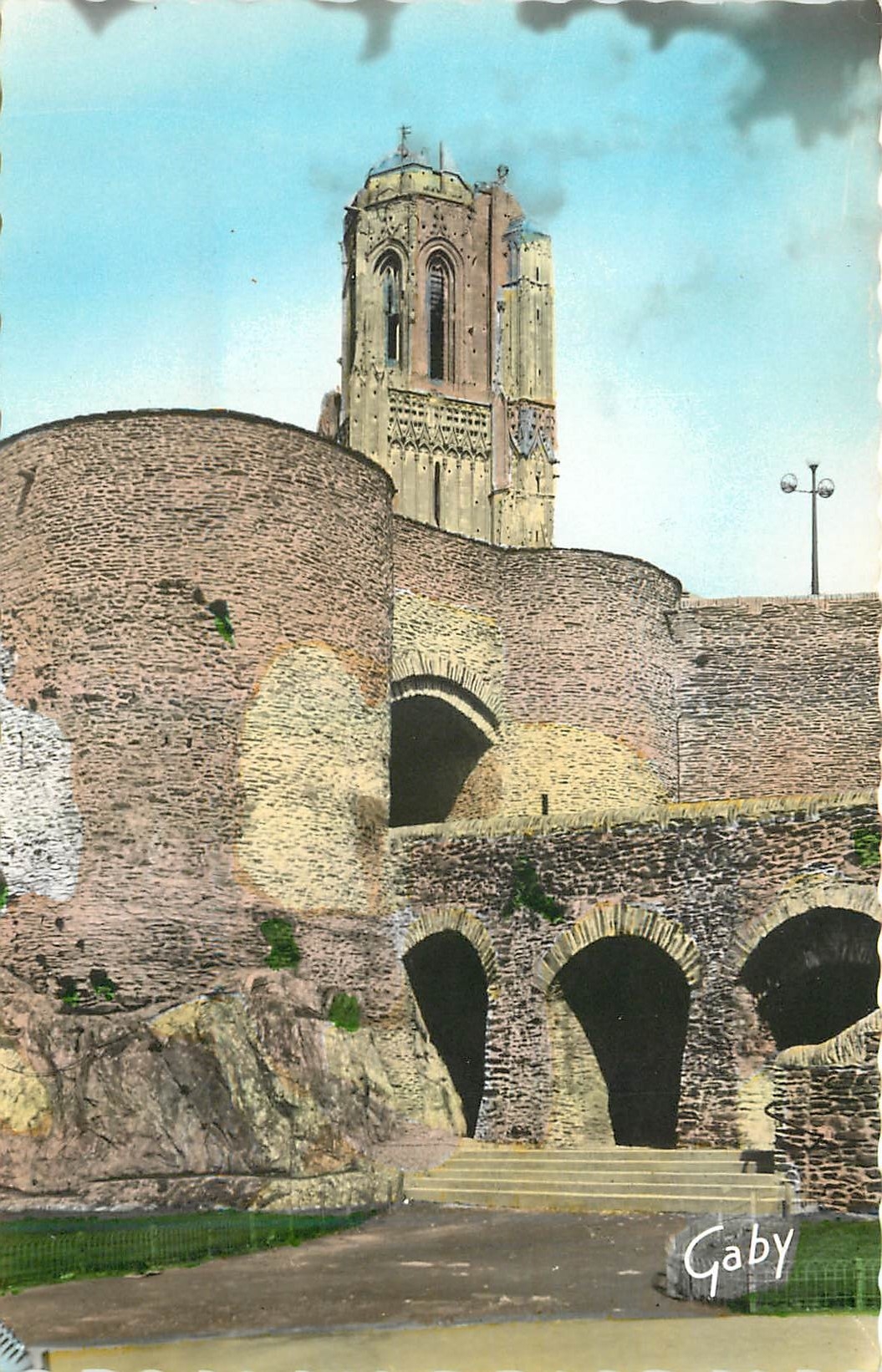 CPM Saint Lo Manche Eglise Notre Dame et les Remparts 