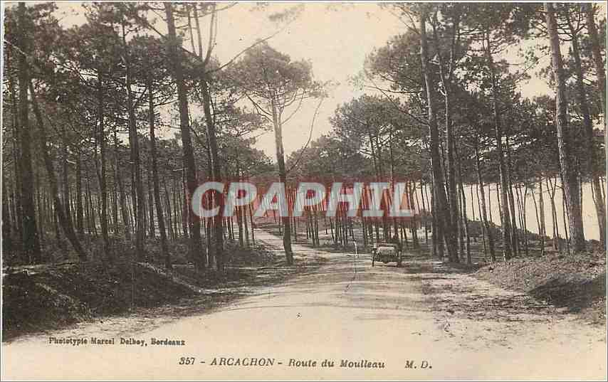 CPA Arcachon Route du Moulleau 
