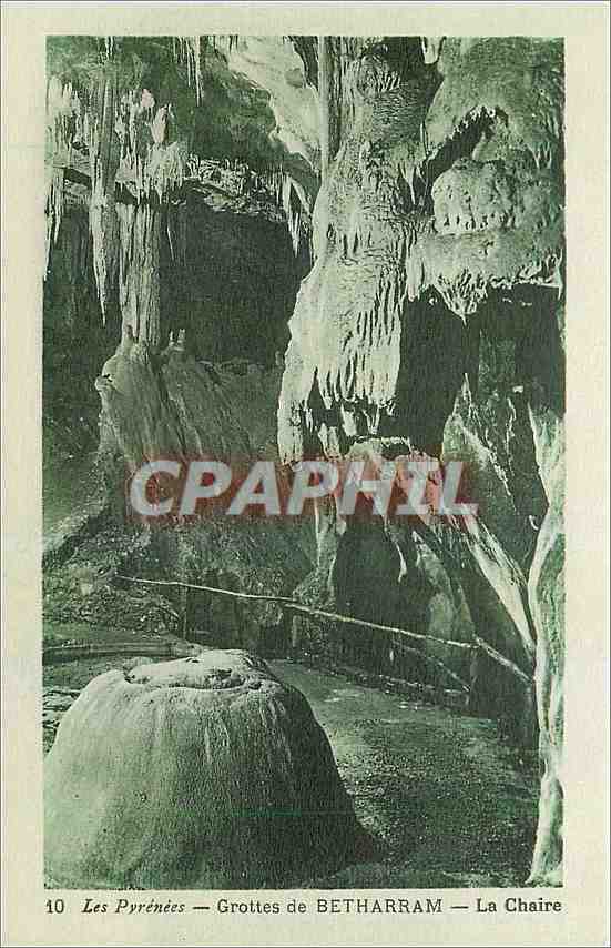 CPA Les Pyrenees Grottes de Betharram La Chaire 