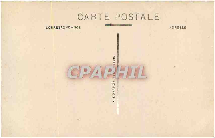 CPA Angers M et L Musee St Jean Ancien Cloitre  — Rückseite