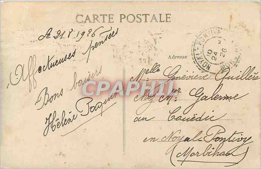 CPA Blois Le Chateau Partie Gaston d'Orleans Vue a vol d'oiseau  — Verso