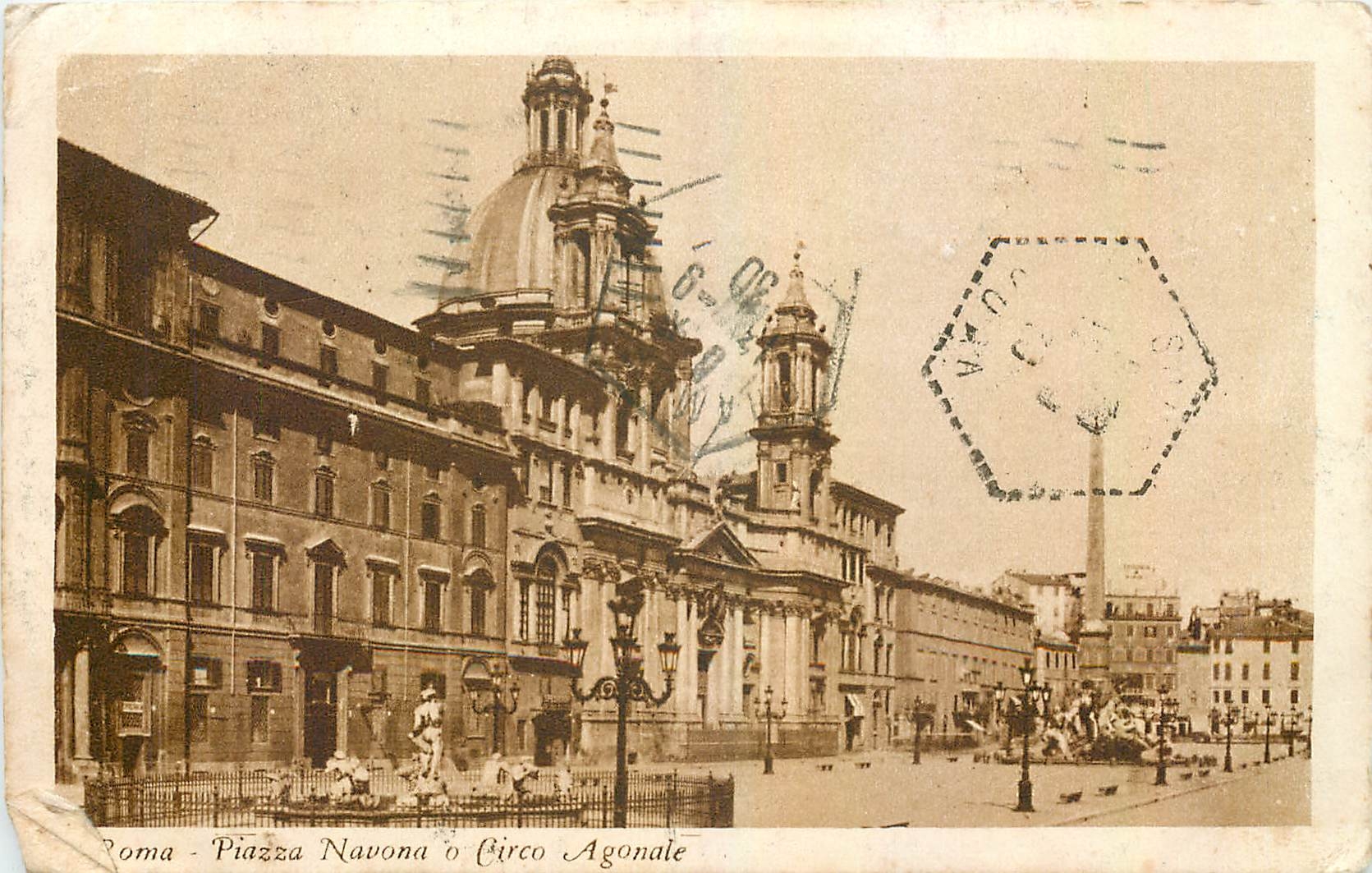 CPA Roma Piazza Navona o Circo Agonale 