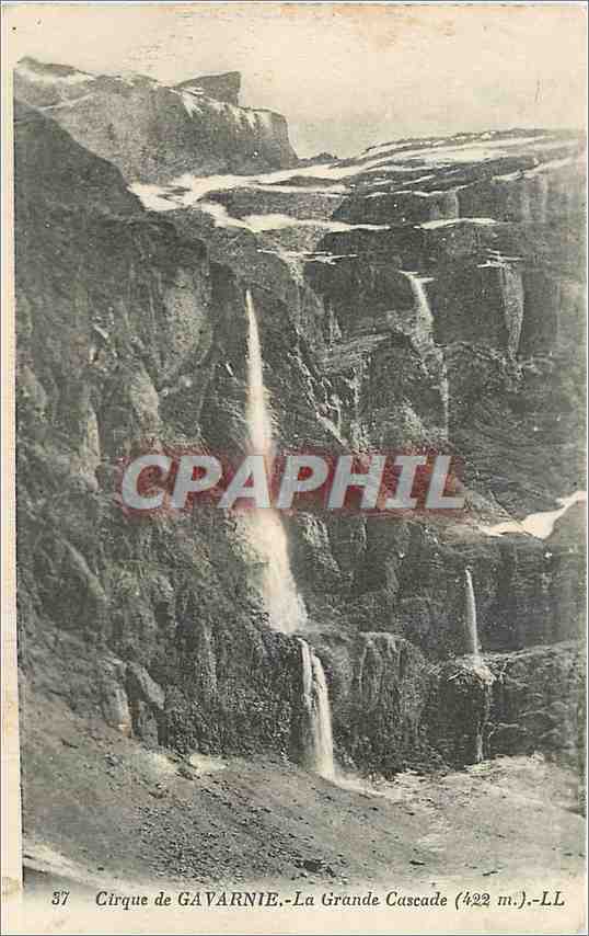 CPA Cirque de Gavarnie La Grande Cascade 