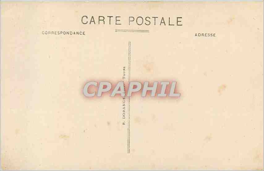 CPA Angers M et L Musee St Jean Tombeaux Merovingiens  — Rückseite