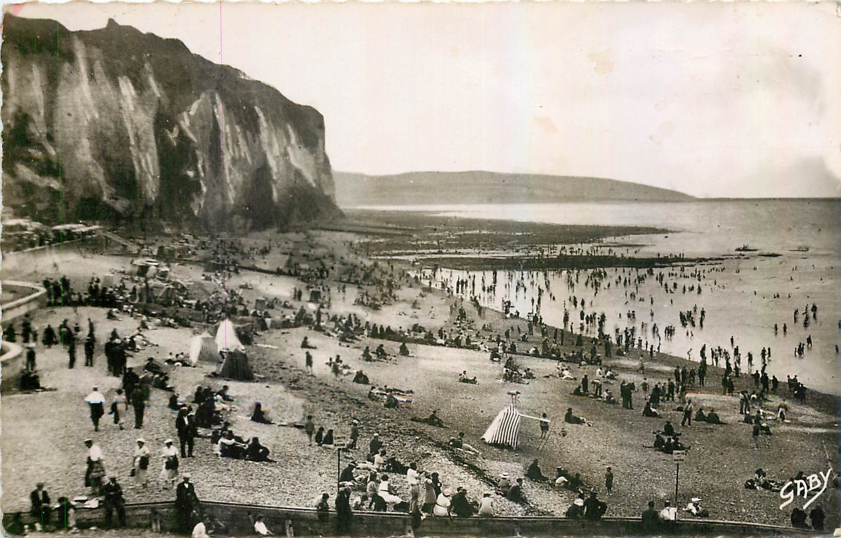 CPM Dieppe Seine Inf Falaises du Bas Fort Blanc 