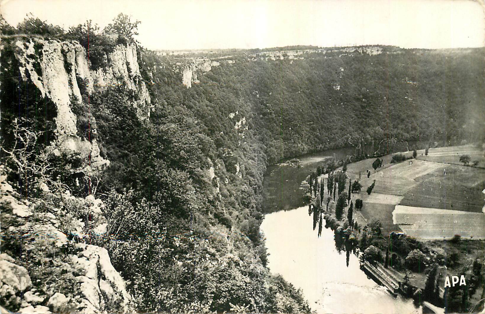 CPM Villefranche de Rouergue Aveyron Saut de la Mounine