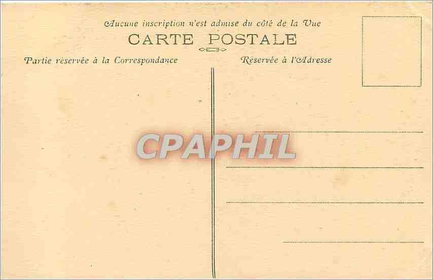 CPA Plougastel Daoulas Le Calvaire  — Rückseite