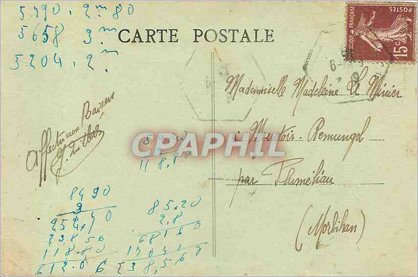 CPA Environs d'Orgelet Jura La Grotte a Varroz  — Rückseite