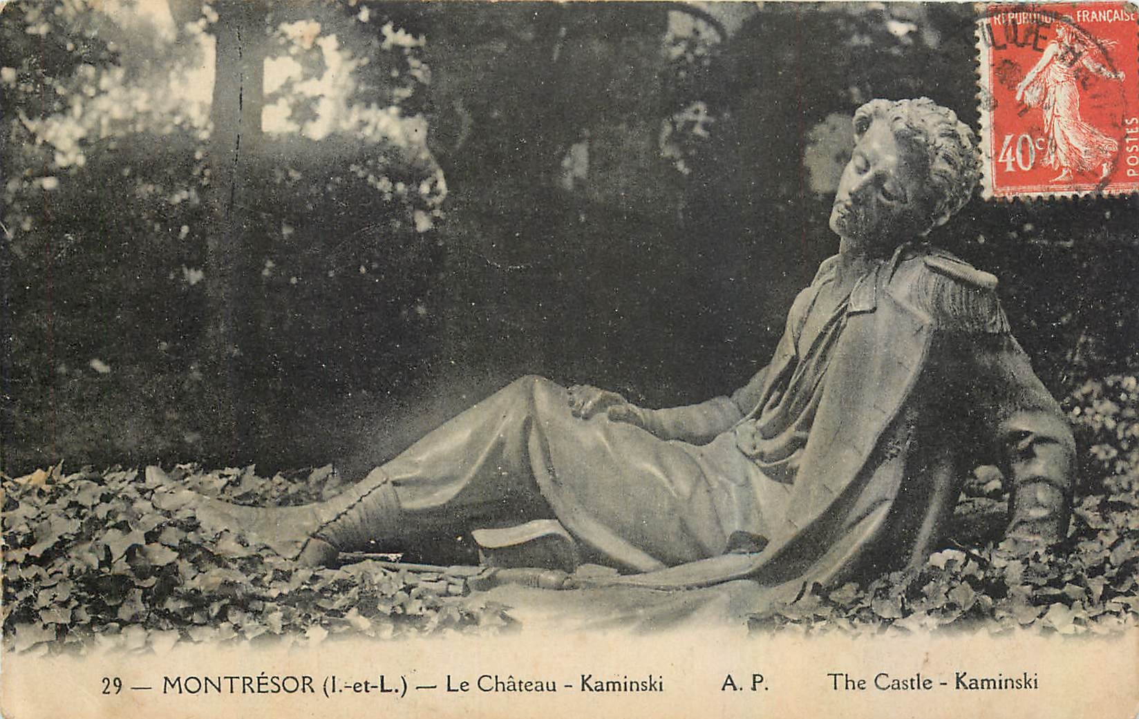 CPA Montresor L et L Le Chateau Kaminski 