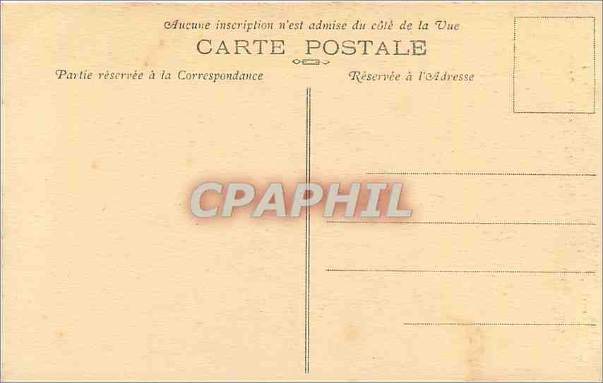 CPA Guimiliau Le Calvaire  — Rückseite