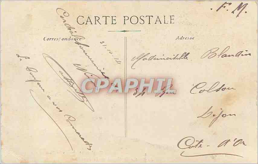 Nîmes - La Sortie du Canal de la Fontaine — Édition Marchat, 21, rue de la Madeleine - Nîmes — Rückseite