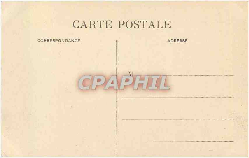 CPA Nancy Fontaine de Neptune par Guibal et Grilles de Jean Lamour  — Rückseite