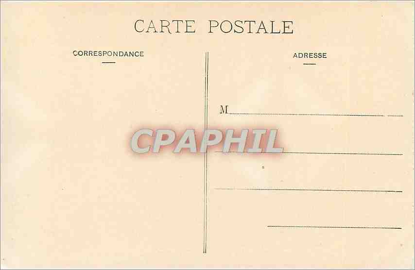 CPA Nancy Place Carnot Le Monument Carnot et le Chateau d'Eau  — Rückseite