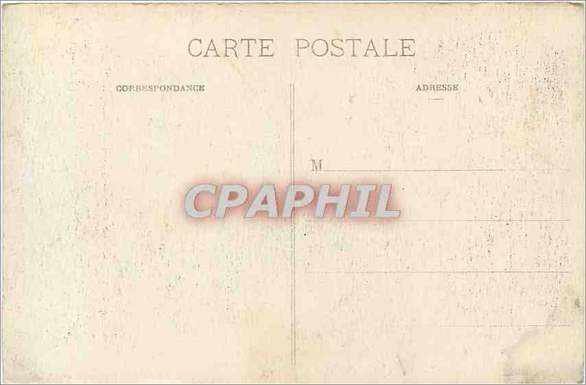 CPA Nancy Vue generale prise de l'Hotel de Ville  — Back