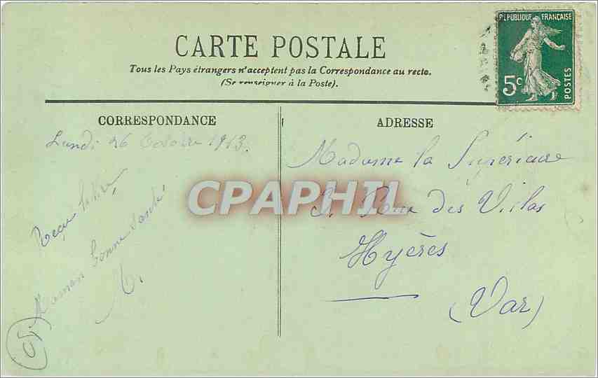 CPA Le Mont Saint Michel Le Chatelet L'Entree  — Verso