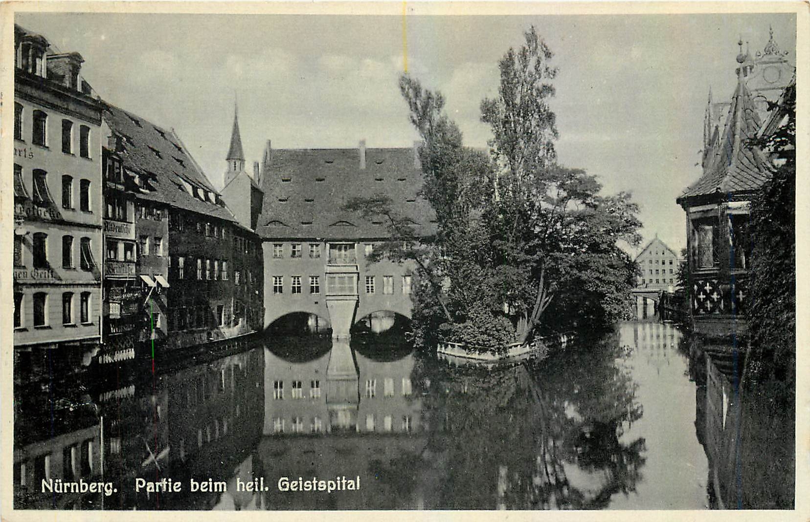 CPA Nurnberg Partie beim heil Geistspital 