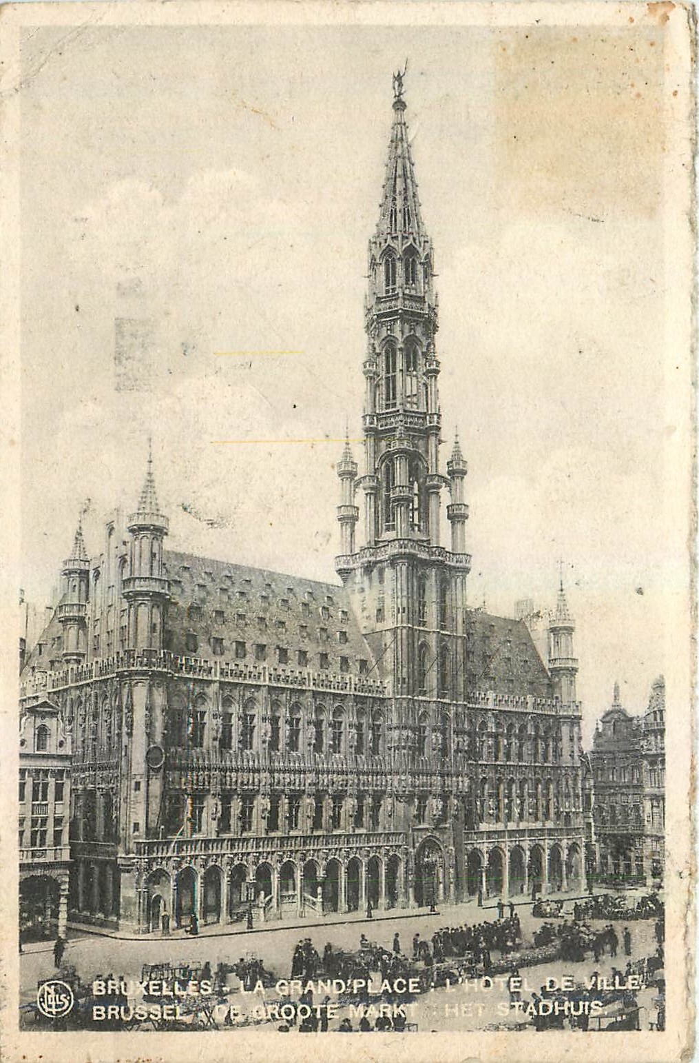 CPA Bruxelles La Grand Place 