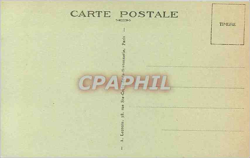 CPA Versailles Le Parc La Place d'eau des Suisses et l'Orangerie  — Verso