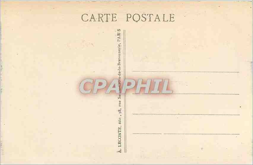 CPA Versailles Le Parc Le Bassin de Latone  — Verso