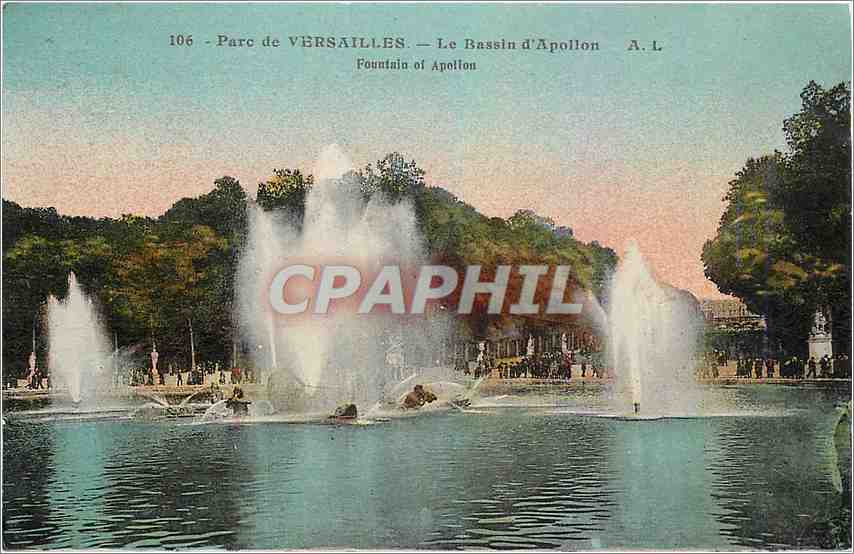 CPA Parc de Versailles Le Bassin d'Apollon 