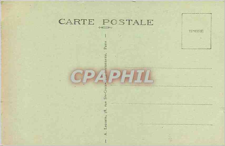 CPA Parc de Versailles Le Bassin d'Apollon  — Rückseite