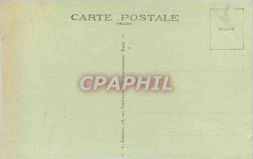 CPA Versailles Le Parc Le Bassin de Latone  — Verso