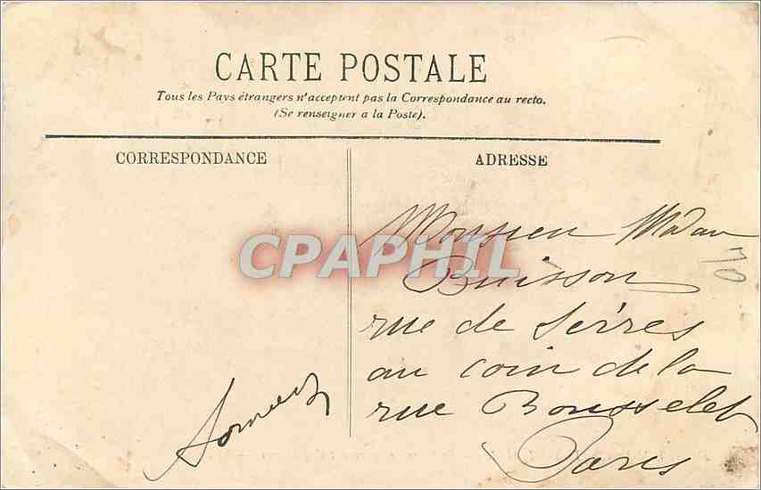 CPA Le Mont Saint Michel Pecherus des Greves et Coquetieres  — Verso