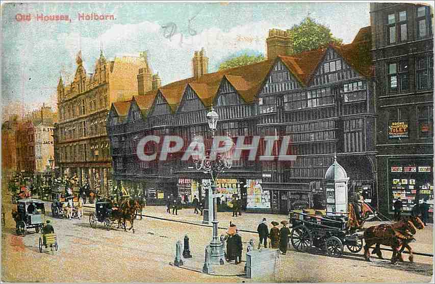 CPA Oui Houses Holbarn 