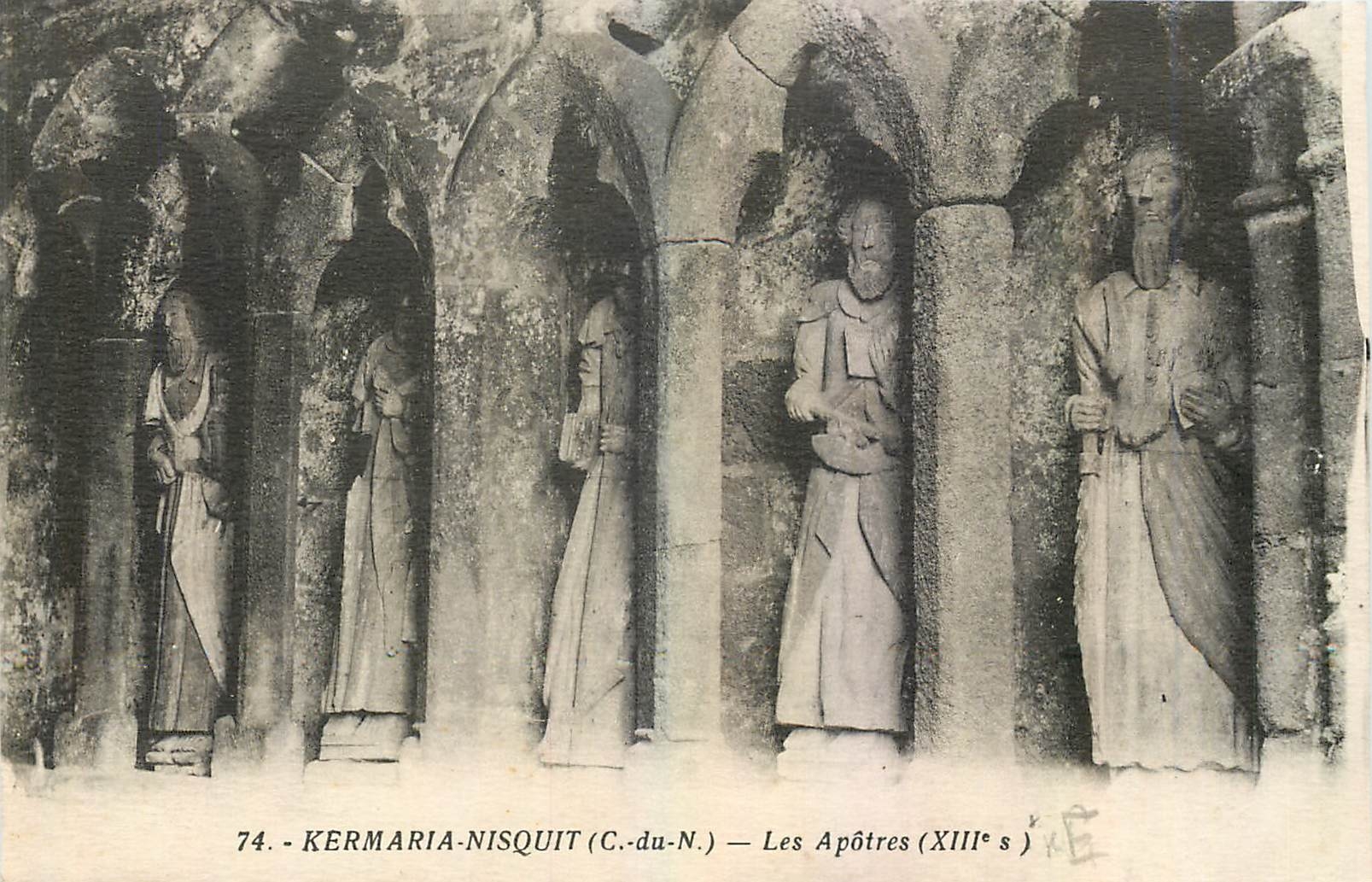 CPA Kermaria Nisquit C du N Les Apotres 