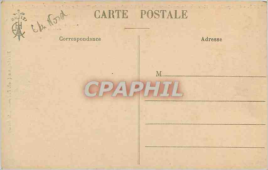 CPA Chapelle de Kermaria en Isquit pres Plouha Sainte Berthe et le Chef de Lezobre  — Rückseite