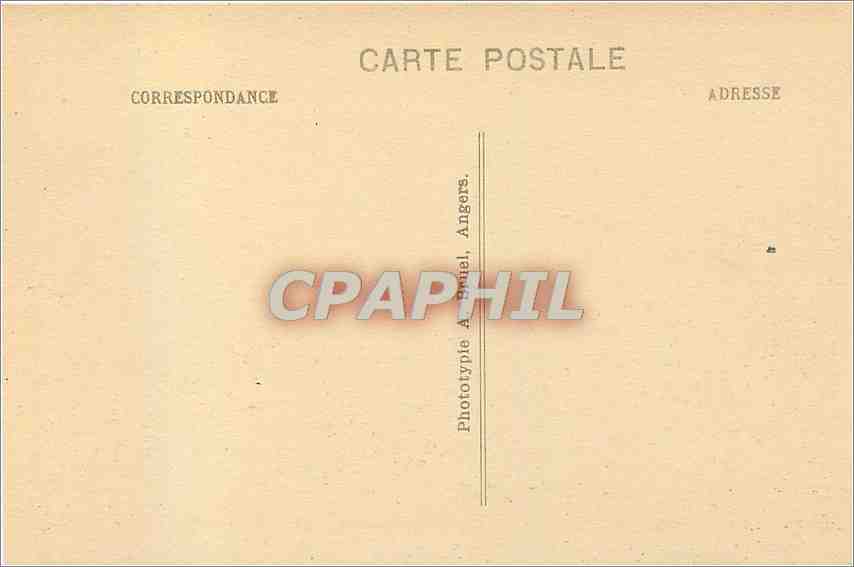 CPA Ile de Brehat C du N Phare du Paon  — Rückseite