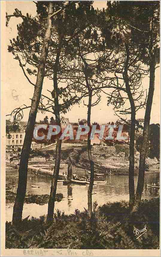 CPA Ile de Brehat C du N Le Port Clos 