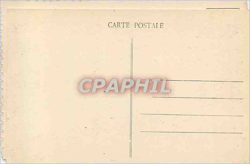 CPA Ploumanach C du N Chateau de Costaeres  — Rückseite