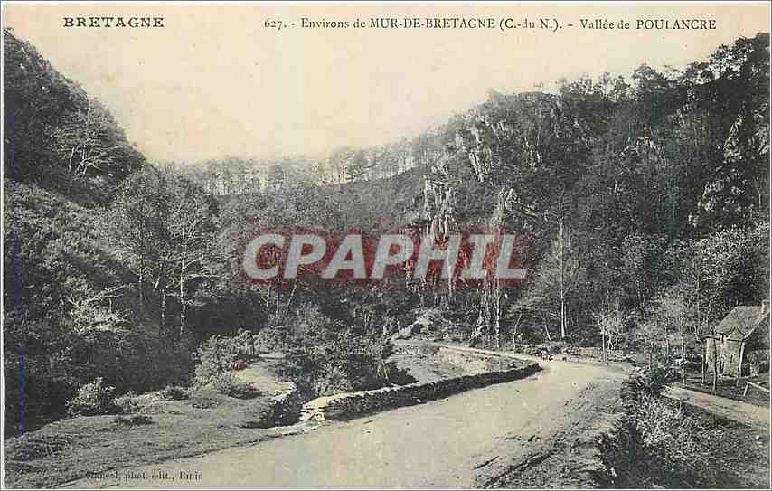 Tal von Poulancre — Umgebung von Mur-de-Bretagne (C.-du N.) — Bretagne — Foto-Verlag Bmée