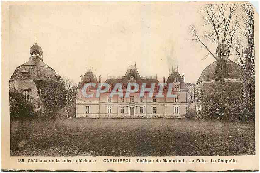 CPA Chateaux de la Loire Inferieure Carquefou Chateau de Mabreuil 