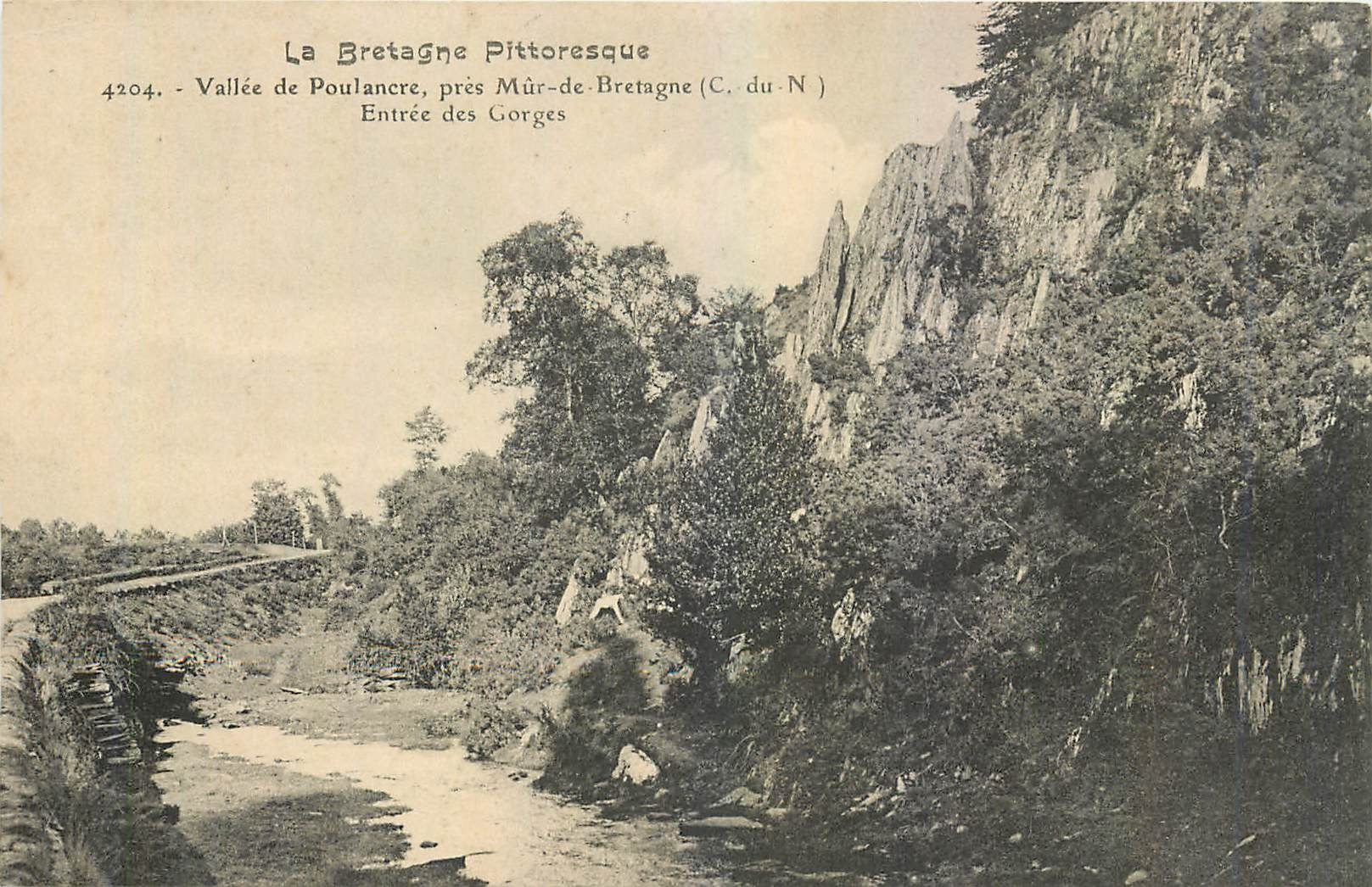 CPA Vallee de Poulancre pres Mur de Bretagne Entree des Gorges 