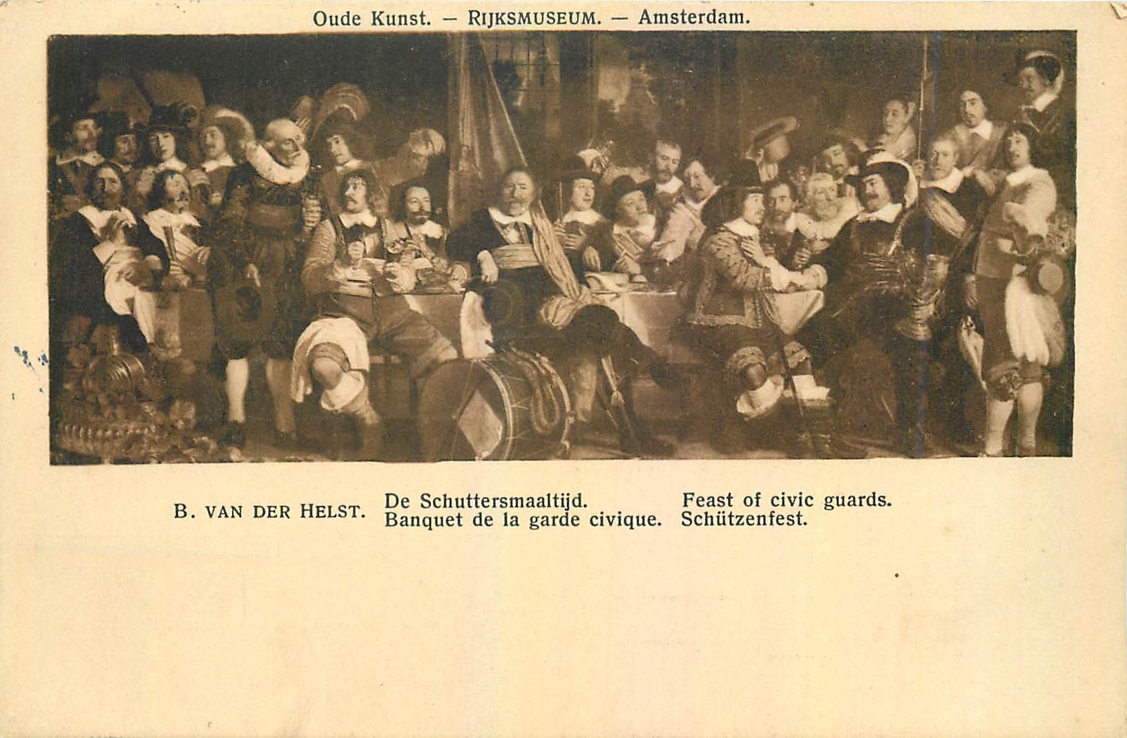 CPA Oude Kunst Rijksmuseum Amsterdam 