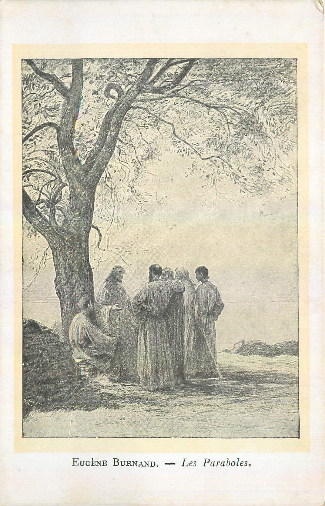 CPA Eugene Burnand Les Paraboles 