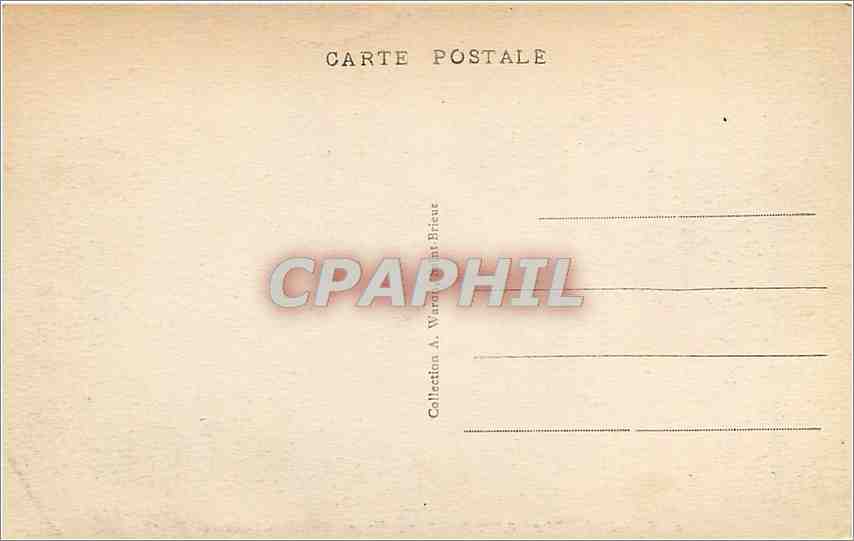 Lamballe - Vieille Maison place de la Croix aux Fèves — A. W. - 4309 — Reverso