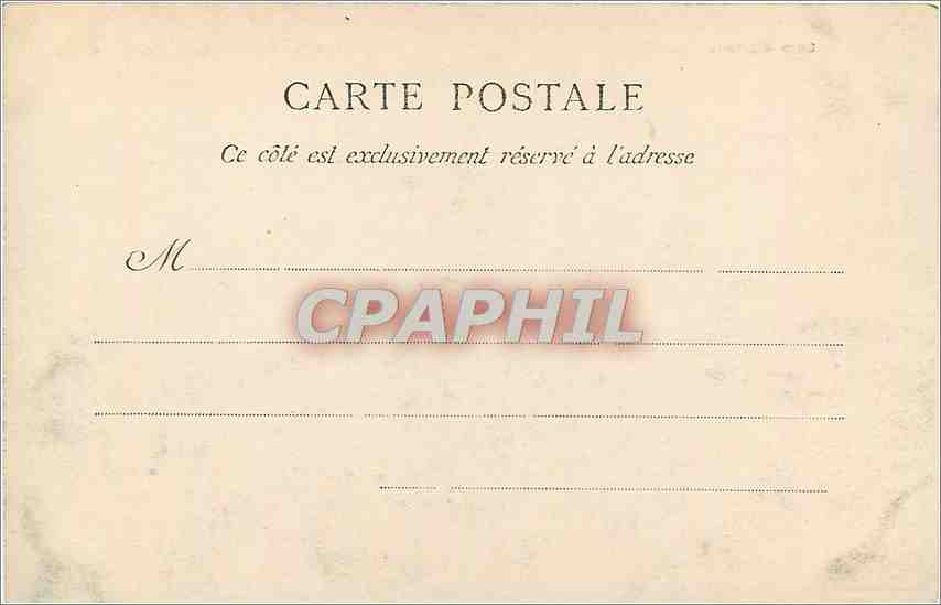CPA Le Fort La Latte  — Rückseite