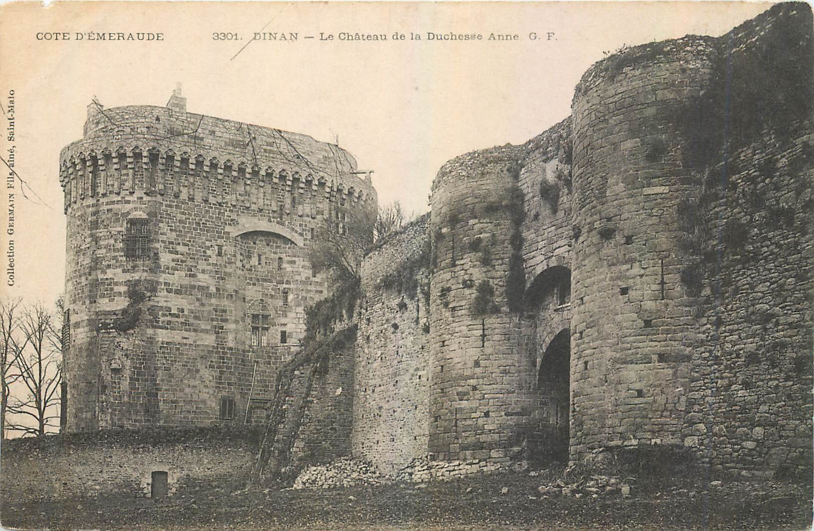 CPA Dinan Le Chateau de la Duchesse Anne 