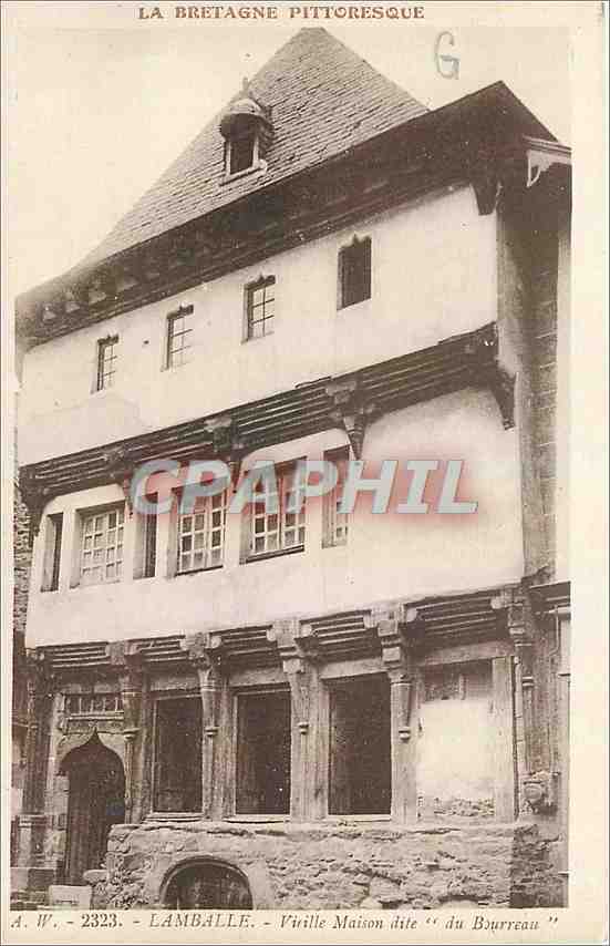 CPA Lamballe Vieille Maison dite du Bourreau 