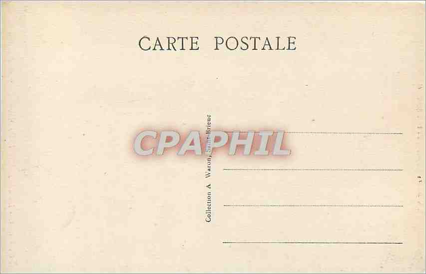 CPA Lamballe Vieille Maison dite du Bourreau  — Rückseite