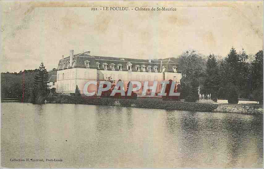 CPA Le Pouldu Chateau de St Maurice 