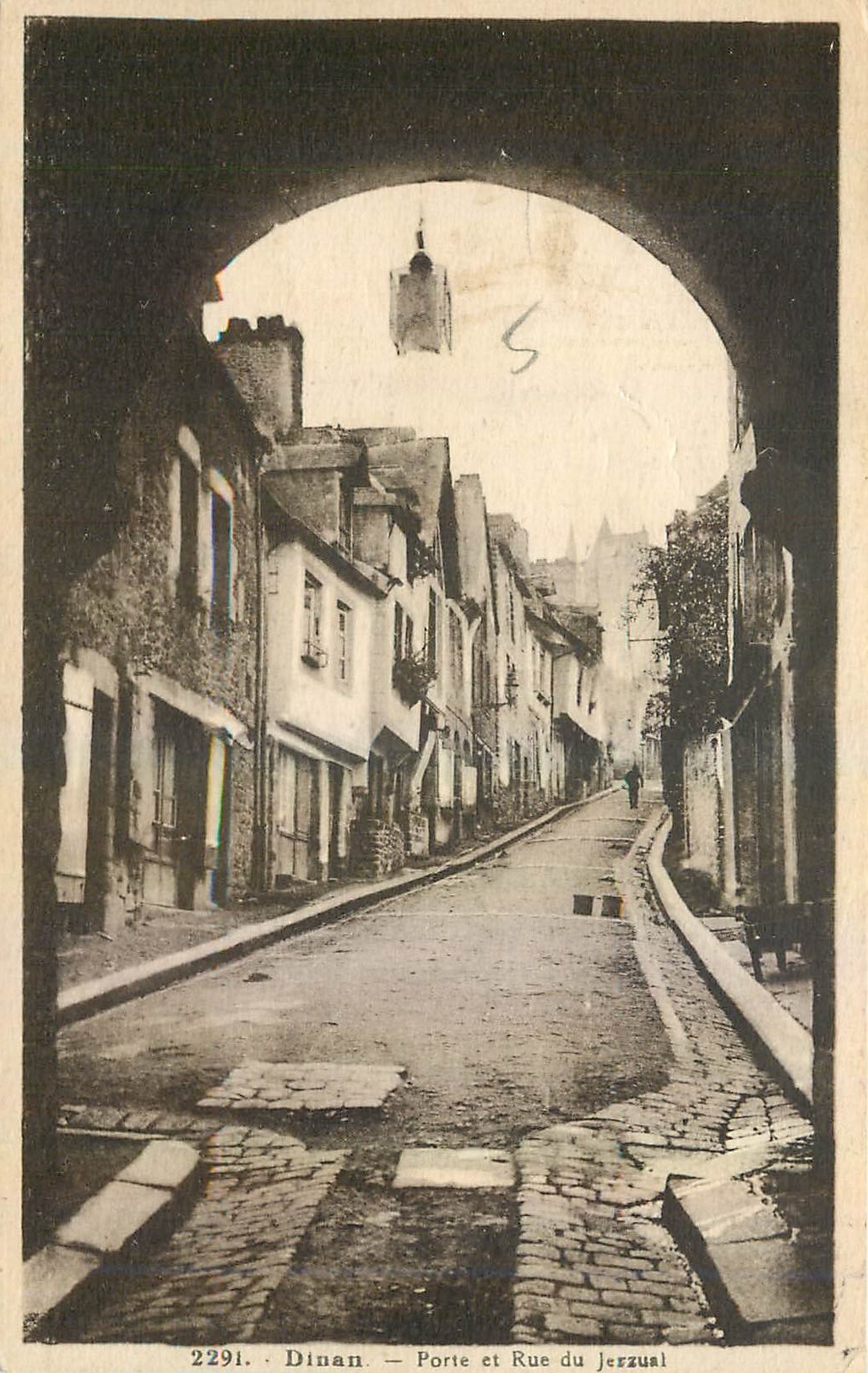 Dinan — Porte et Rue du Jerzual — Laurent-Petit, Rennes