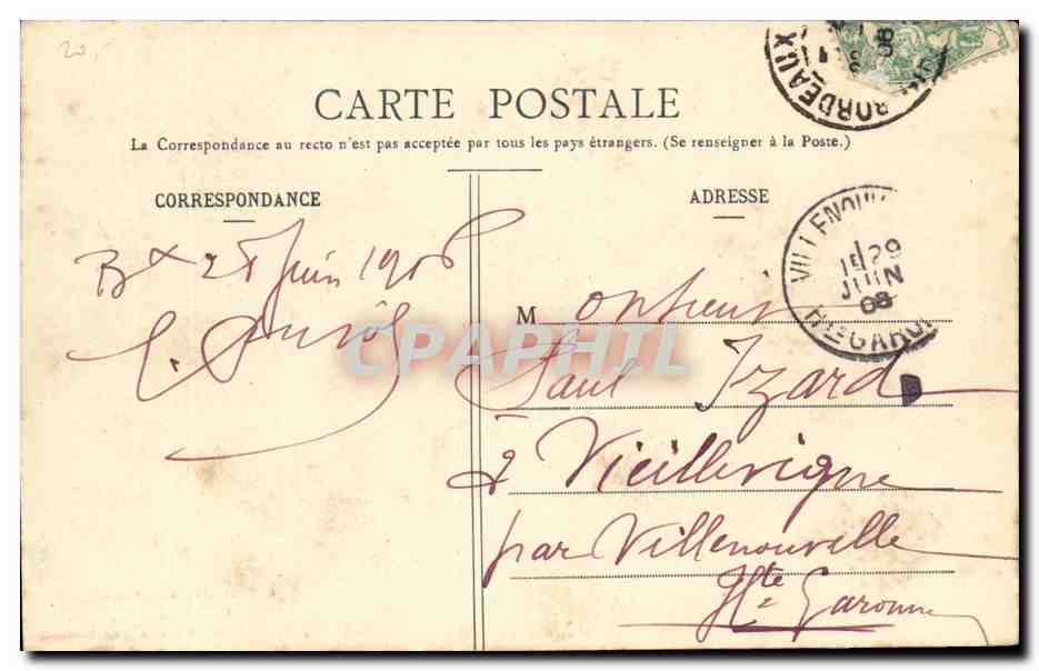 Steamer-Paquebot-Boat-Bateau-L'Atlantique-Paquebot des Messagerie Maritimes- Le Fumoir- Smoking room -CPA — Verso